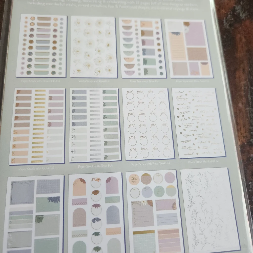 Erin Condren In Bloom Sticker Book - Picture 4 of 5